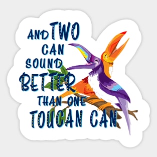 Two Toucans Sticker